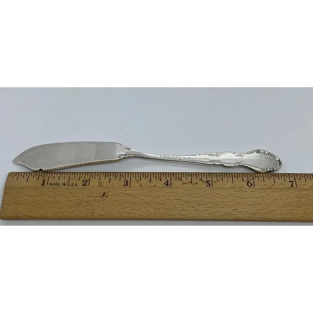 Butter Spreader Towle Supreme Cutlery BARONESS Silver Plate (E.P.) 6 3/4” Korea